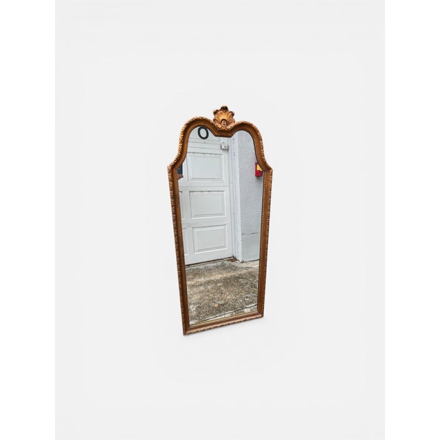 Rococo 1960s Rococo/ Baroque Revival Large Gold Mirror For Sale - Image 3 of 9