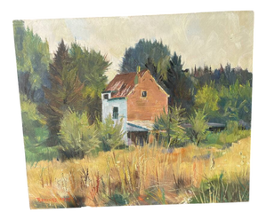 Tony Reniers, Peinture Paysage De Tony Reniers, 1800s, Oil on Panel