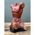 Vintage Wood Male Torso Sculpture For Sale - Image 11 of 12