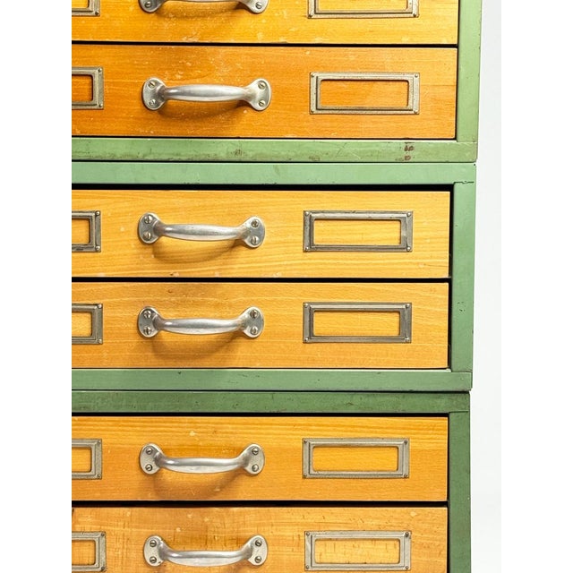 Vintage Tool or Apothecary Cabinet, GDR, 1970s For Sale - Image 4 of 8