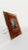 Red Italian Picture Frame in Gilded Aluminum and Faux Burl Formica in the style of Mascagni, 1970s For Sale - Image 8 of 17