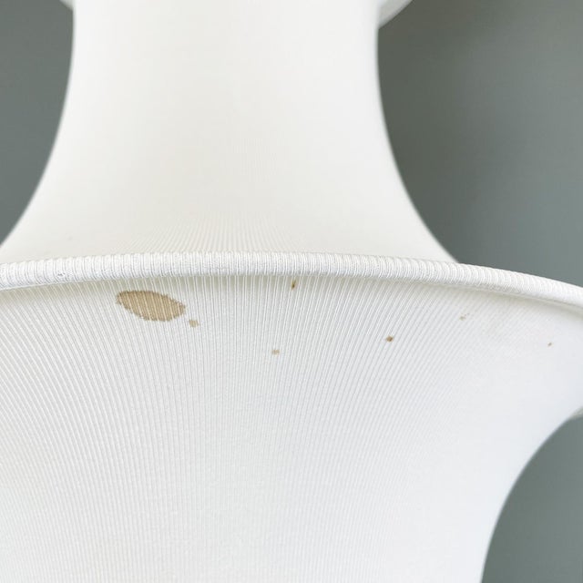 Metal Mid-Century Italian White Falkland Pendant Lamp by Bruno Munari for Danesi, 1964 For Sale - Image 7 of 13