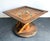 This exceptional vintage monumental Scrabble board game table is a rare fusion of functional furniture and graphic design,...