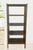 Wood Antique Mission / Arts and Crafts Style Oak Five Shelf Open Bookcase or Shelving, Double Sided For Sale - Image 7 of 11