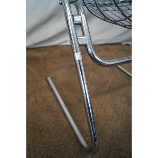 Gastone Rinaldi Wire Frame Armchairs A Pair Chairish