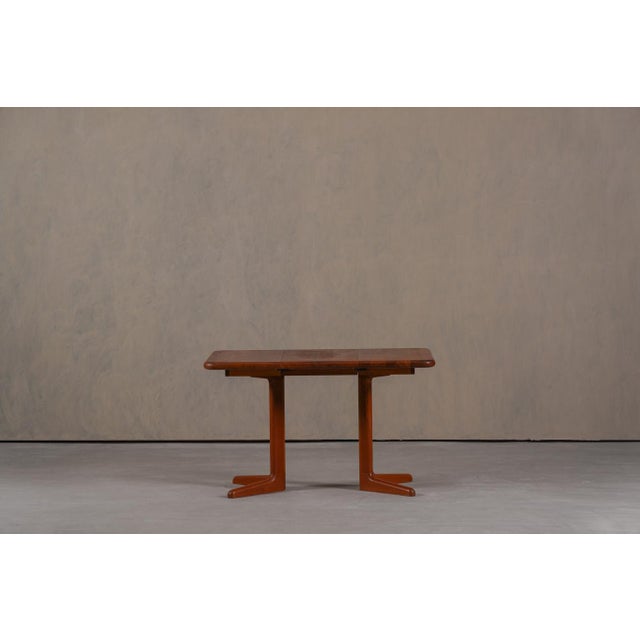 Vintage Morten Dining Table in Teak by Niels Koefoed for Hornslet Mobelfabrik, Denmark, 1970s For Sale - Image 9 of 9