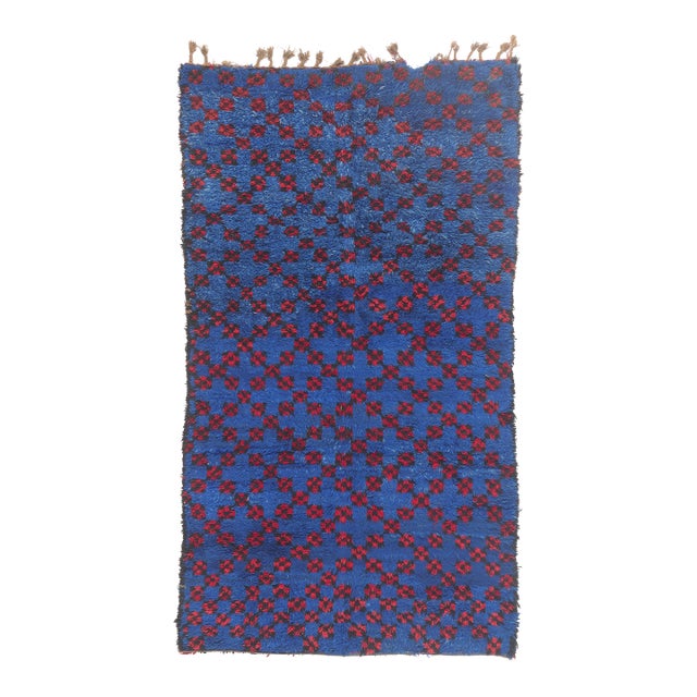 Vintage Beni MGuild Moroccan Rug, 06'02 X 11'01 For Sale