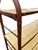 Animal Skin Vintage Stitched Leather Bookcase by Jacques Adnet, 1950s For Sale - Image 7 of 8