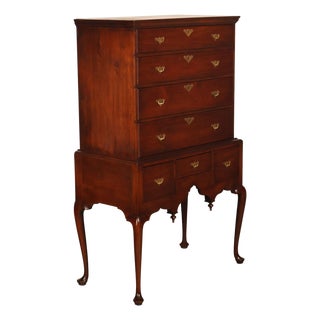 Kittinger Colonial Williamsburg Collection Highboy Chest of Drawers CW 56 For Sale