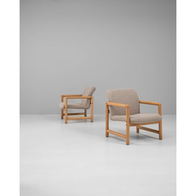 20th Century Czech Upholstered Armchairs - A Pair For Sale - Image 18 of 18