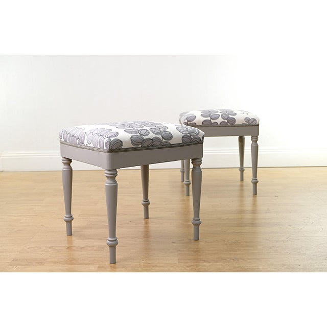 Antique Benches by Josef Frank for Celotocaulis, Sweden, 1850s, Set of 2 For Sale - Image 5 of 9