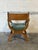 In Style of Henning Kjærnulf Brutalist Oak Kurul Armchair Danish Mid-Century Modern 1960s For Sale - Image 11 of 11