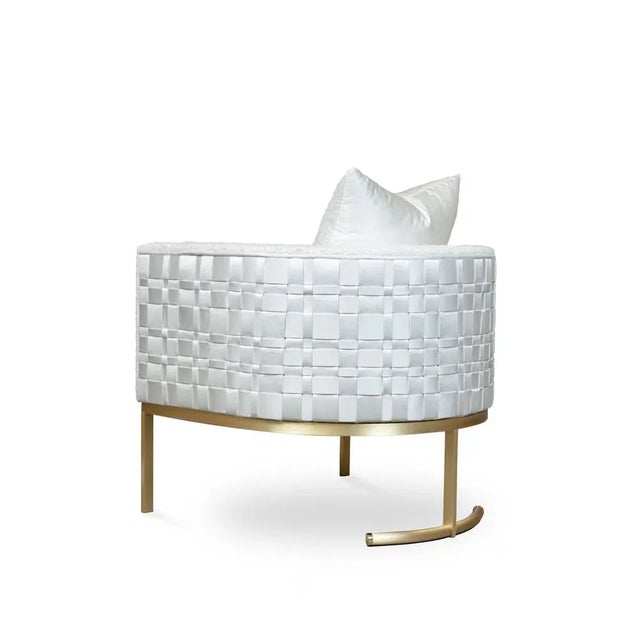 Not Yet Made - Made To Order Grace II Armchair by Memoir Essence For Sale - Image 5 of 6