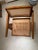 Mid-Century Modern Vintage Teak & Cane Chandigarh-Style Armchair, Pierre Jeanneret Style For Sale - Image 3 of 14