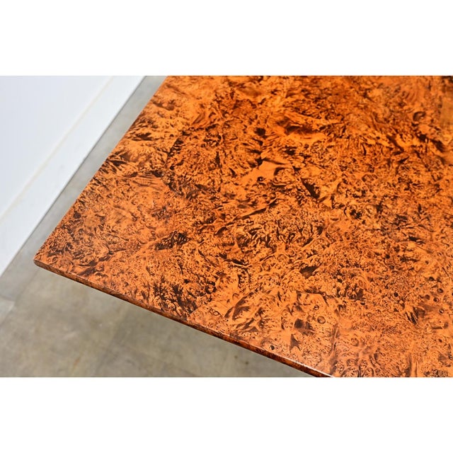 Brown Swedish 19th Century Square Tilt-top Table For Sale - Image 8 of 11