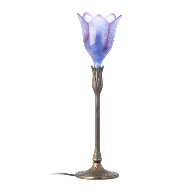 Magnolia Lamp from Daum Nancy For Sale - Image 6 of 6