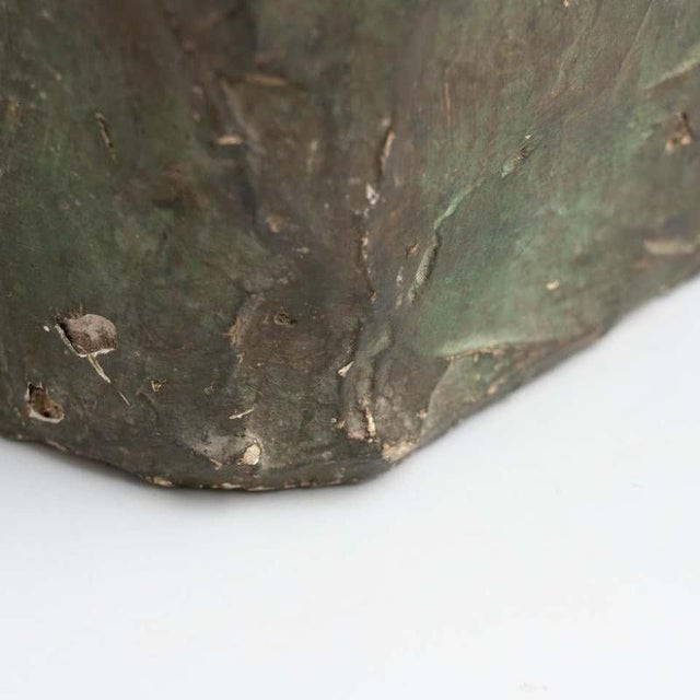 Vintage Plaster Bust Sculpture by Miquel Blay, Spain, 1930s For Sale - Image 3 of 14