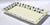 1980s Dansk Italy Ceramic Glazed Blue Checkered Rectangular Serving Platter For Sale - Image 15 of 16