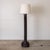 Charles Dudouyt 1940s Heavy French Carved Wood Floor Lamp in the Style of Charles Dudouyt For Sale - Image 4 of 13
