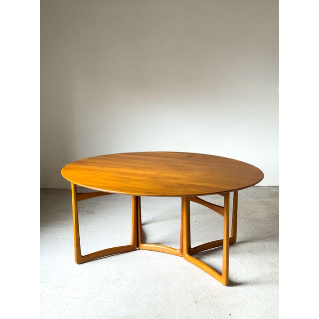 Mid-Century Modern Teak Gateleg Dining Table by Peter Hvidt & Orla Mølgaard-Nielsen for France & Son., Denmark, 1960s For Sale - Image 3 of 18