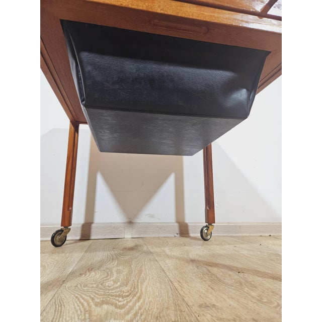 Mid-Century Modern Sewing Table in Teak, Denmark, 1950s-1960s For Sale - Image 17 of 18