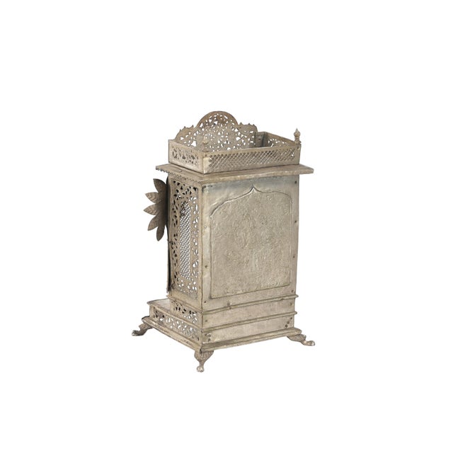 Vintage Indian Brass Mandir or Home Temple For Sale - Image 4 of 4