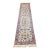 2ft 6 in × 12ft Persian Style Floral Wool Runner Rug For Sale