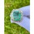 Top-quality natural Colombian Emerald set in vintage palladium ring. Center stone is mounted in an elaborate baguette and...