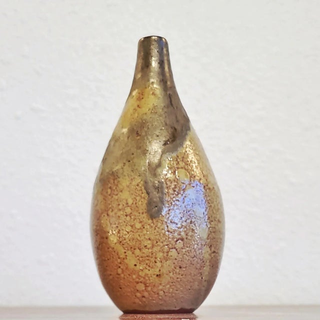 Ceramic 1970s Luise Duncker Flensburg Studio Bud Vase For Sale - Image 7 of 7