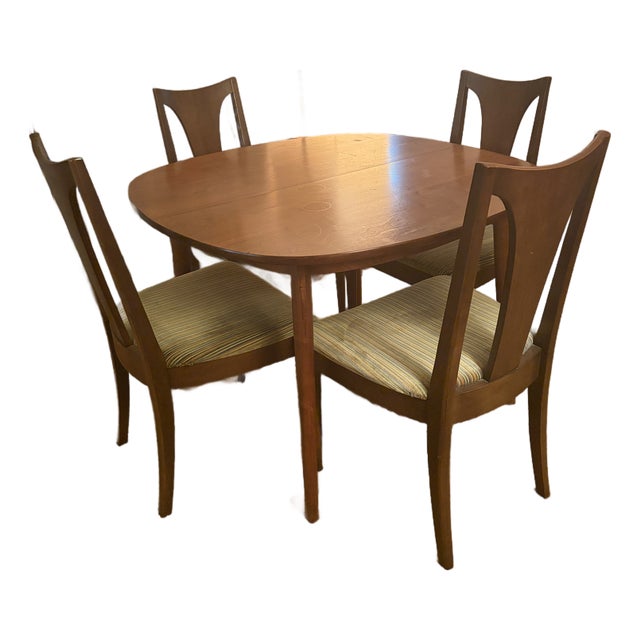 Mid Century Modern Parallel by Drexler Dining Set For Sale