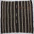 1960's Vintage Kilim Black & Gray Striped Rug- 9′10″ × 10′ For Sale In Los Angeles - Image 6 of 6