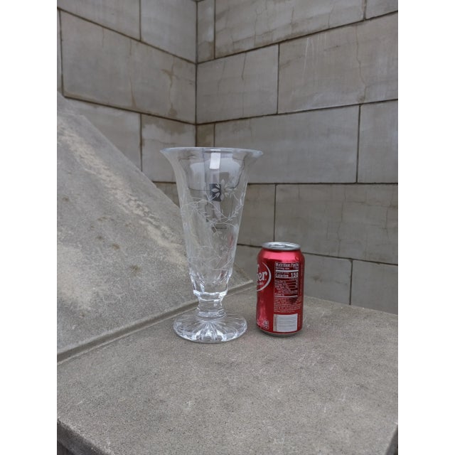 Waterford Crystal Vase Master Cutter 18th Century Collection For Sale - Image 12 of 12