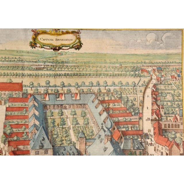 Cartusia Bruxellensis by Lucas Vorsterman the Younger, 1659 For Sale - Image 4 of 8