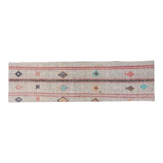 Organic Oushak Vintage Kilim For Sale