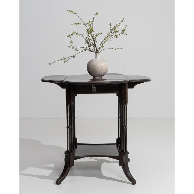 19th Century Edwardian Four-Flap Table For Sale - Image 10 of 16