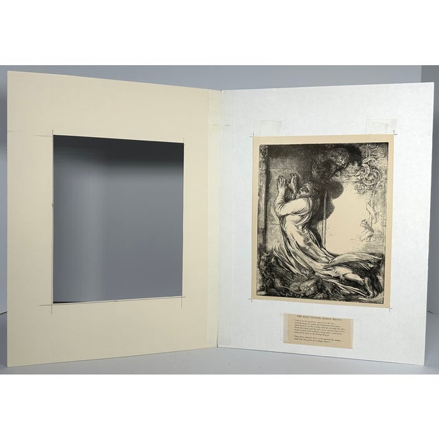 Early 20th Century The Rats Devour Bishop Hatto by Henry Marsh After John La Farge For Sale - Image 6 of 10