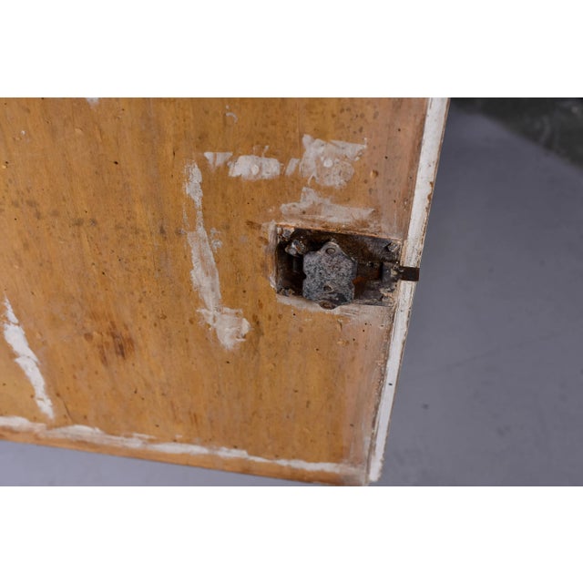 White Mid 19th Century Italian Bologna Region White Painted Cabinets - Pair For Sale - Image 8 of 13