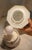 1930s Art Deco Milk Glass Skyscraper "Wedding Cake" Flush Mount Ceiling Light For Sale - Image 4 of 10