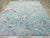 Mid 20th Century Galerie Shabab Collection Mid-20th Century Handmade Chinese Art Deco Room Size Carpet in Seafoam Green For Sale - Image 5 of 10