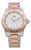 Early 20th Century Corum Romulus 18k Rose Gold 2-Tone Champagne White Dial 42mm Watch Full Set For Sale