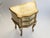 1960s Mid-Century Florentine Italian Gold and White Gilt Side Table Nightstand, 1960s For Sale - Image 5 of 10