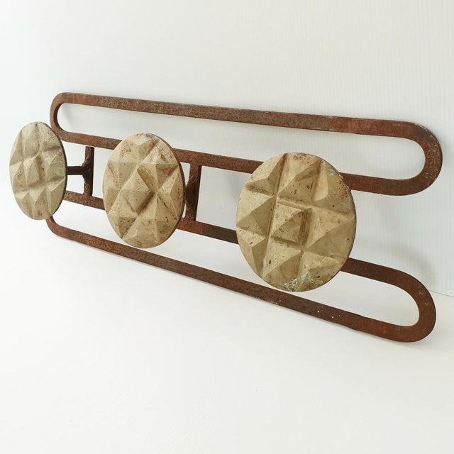 Art Deco Metal Coat Rack by M.D. Berwing, 1920-1930 For Sale - Image 9 of 9