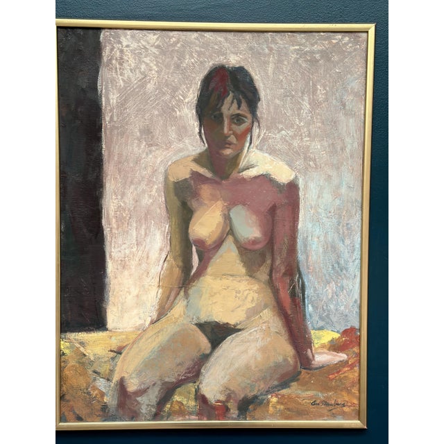 Ann Strömberg, Nude Study, Oil on Canvas, Framed For Sale - Image 10 of 18