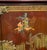 Antique Asian Oxblood Red Cabinet With Green Interior For Sale - Image 10 of 18