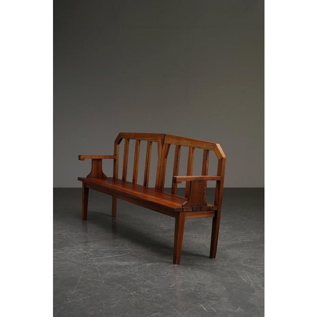 Art Deco Beurs van Berlage Bench For Sale - Image 17 of 18