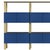 Defined by Robert Stadler's modular vision, this bookshelf pairs a strong aluminum extrusion framework with polished...