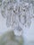 Silver 1970s Italian Silver Upside Down Layered Cake Chandelier For Sale - Image 8 of 8