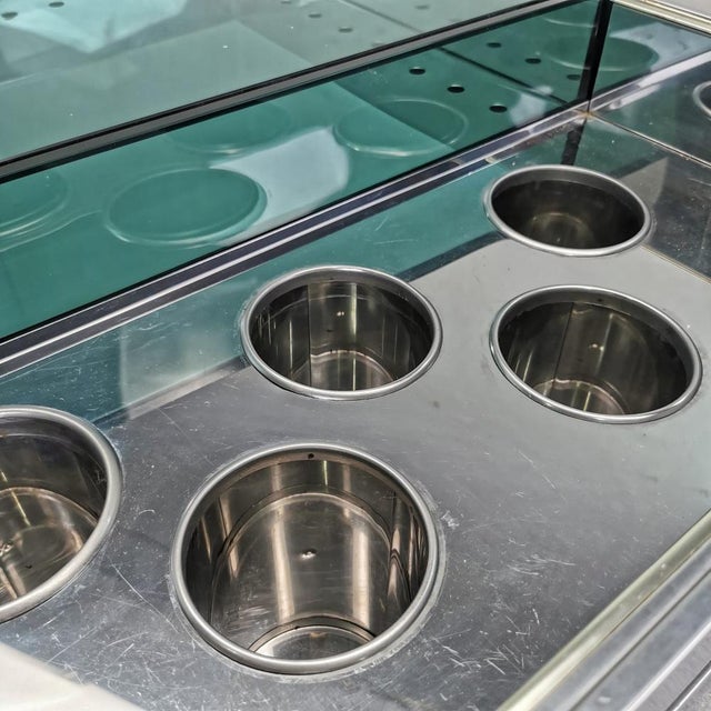 lluminated Glass Coffee Table, 1970s For Sale - Image 4 of 16