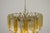 Metal Quadrilobe Chandelier from Venini, 1970s For Sale - Image 7 of 11