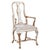 20th Century Swedish Rococo Revival Wood Patinated Dining Chair For Sale - Image 15 of 18